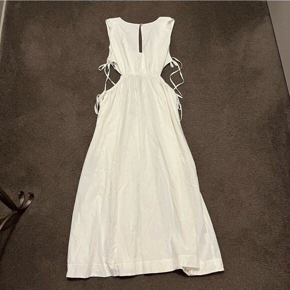 Free People Fabiana White Cutout Midi Maxi Dress - Picture 6 of 9